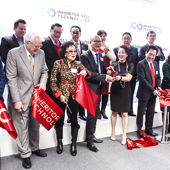 Ribbon Cutting Ceremony at Grand Opening in Arcadia CA for ICT