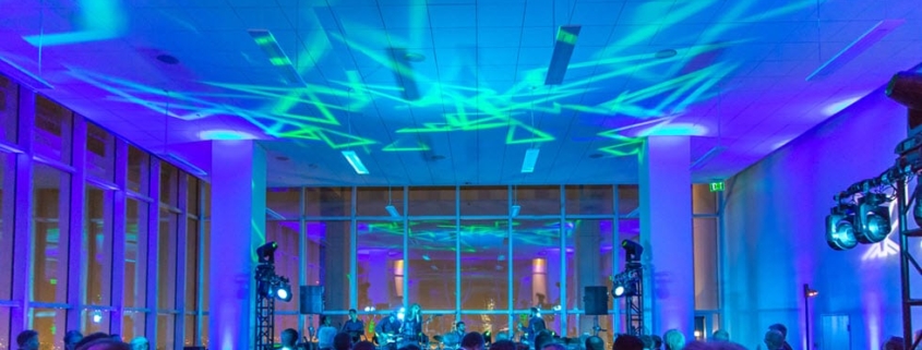 Dramatic Lighting at Company Dinner Party in Los Angeles Dramatic Lighting at Company Dinner Party in Los Angeles