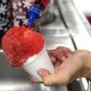 Snow Cone Dessert for Outdoor Company Picnic