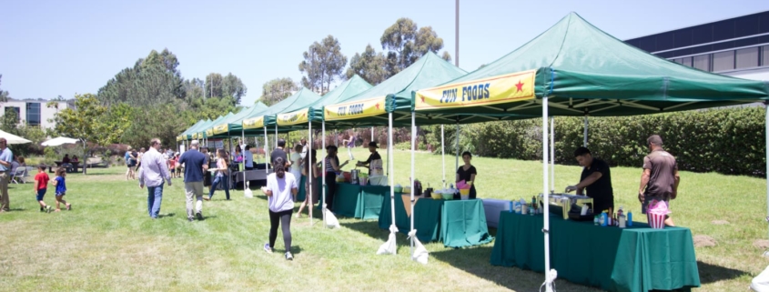 Fun Food Zone for Catered Company Carnival in San Diego Fun Food Zone for Catered Company Carnival in San Diego