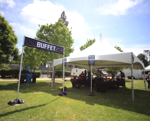 Buffet for Palo Alto Employee Picnic