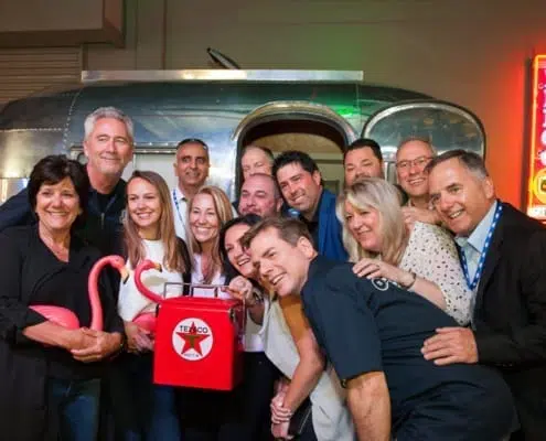 Group Photo at Employees at Thank You Party