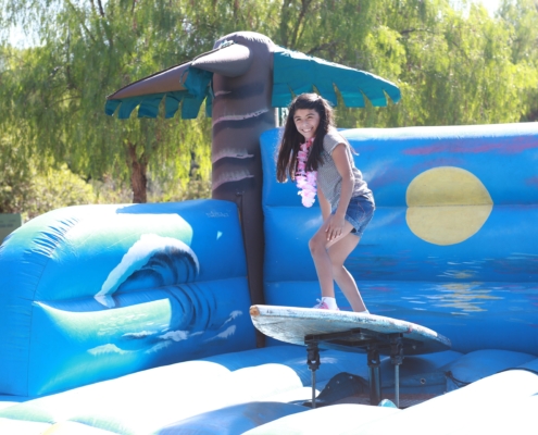 Inflatable Surf Game for Company Picnic