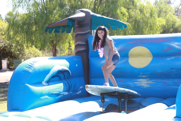 Inflatable Surf Game for Company Picnic