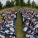 Large Group Picnic Photo at Park