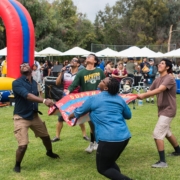 Games at Family Picnic