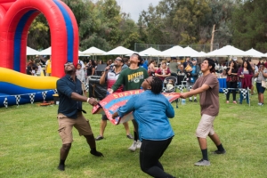 Games at Family Picnic