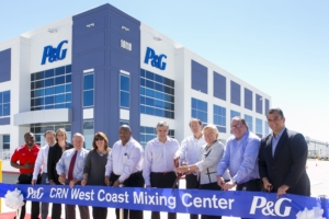 Ribbon Cutting Ceremony for P&G New Mixing Center on the West Coast