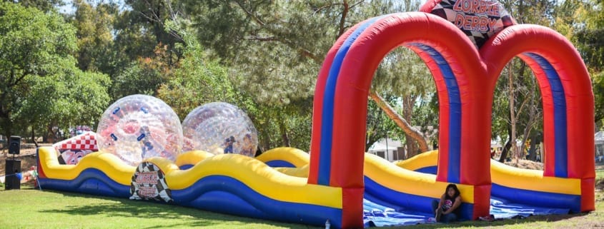 Inflatable Zorb Ball Course Inflatable Zorb Ball Course