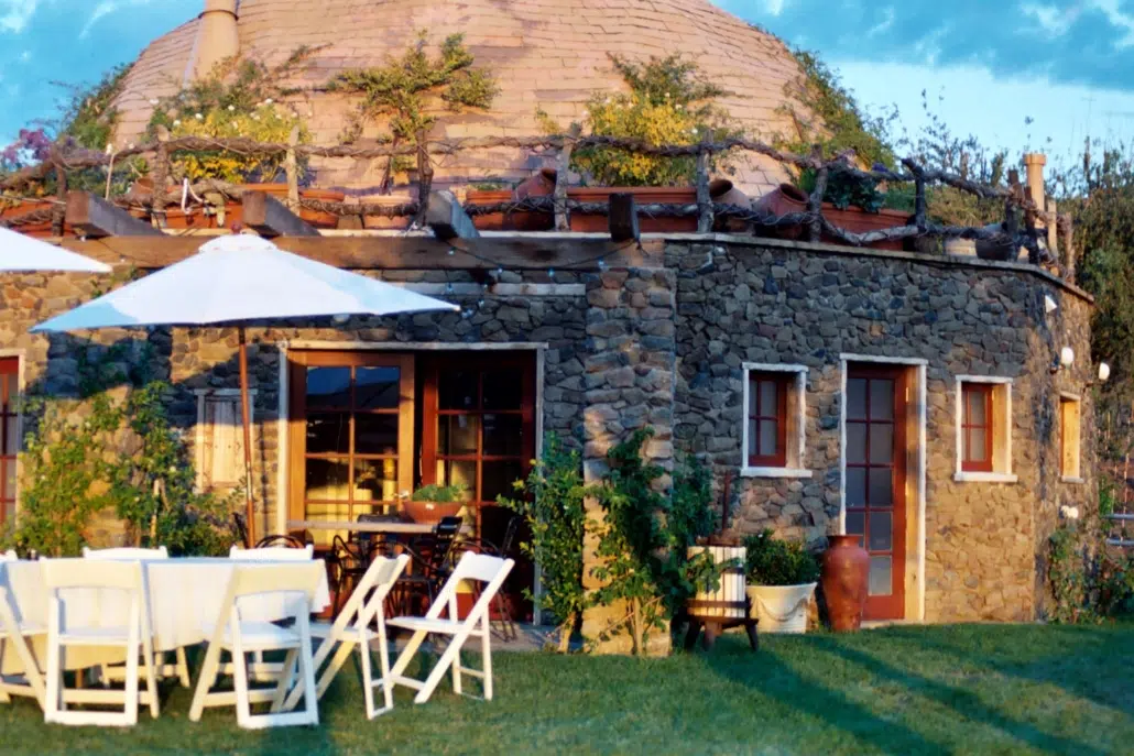 Outdoors Wedding Chateau Le Dome Vineyard