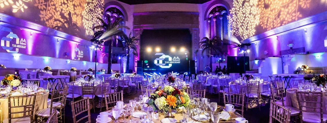 Use brand colors in your event design