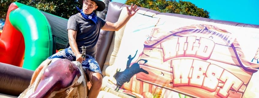 Bull Riding at Company Picnic Los Angeles