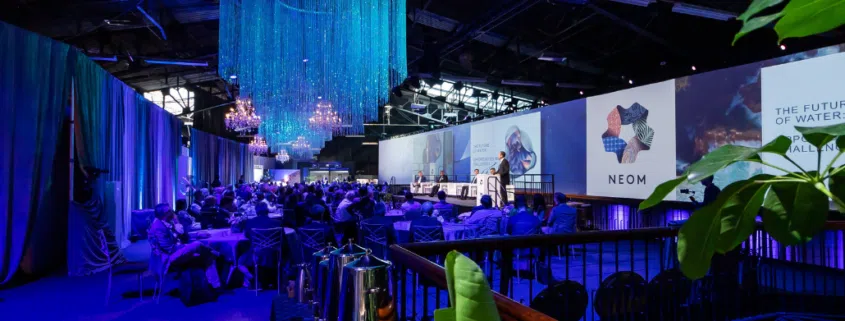 Group Posing at Holiday Party in San Francisco Venue