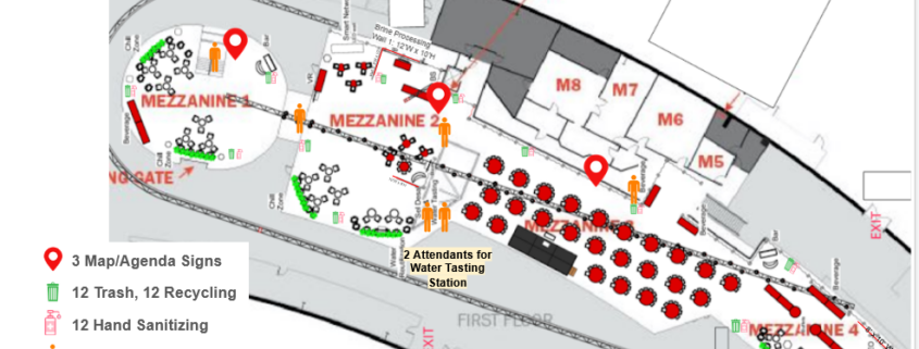 Map of Venue for Conference in San Francisco