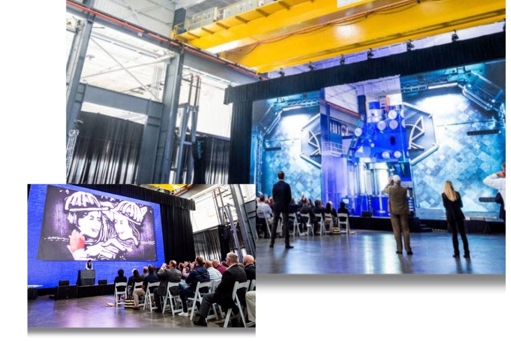 Weber Metals’ Custom Multimedia Installation by Event Solutions