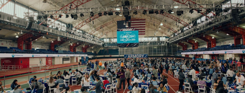 Wide Shot of Attendees at Children's aid Society's 2023 Team Building Staff Summit in NYC