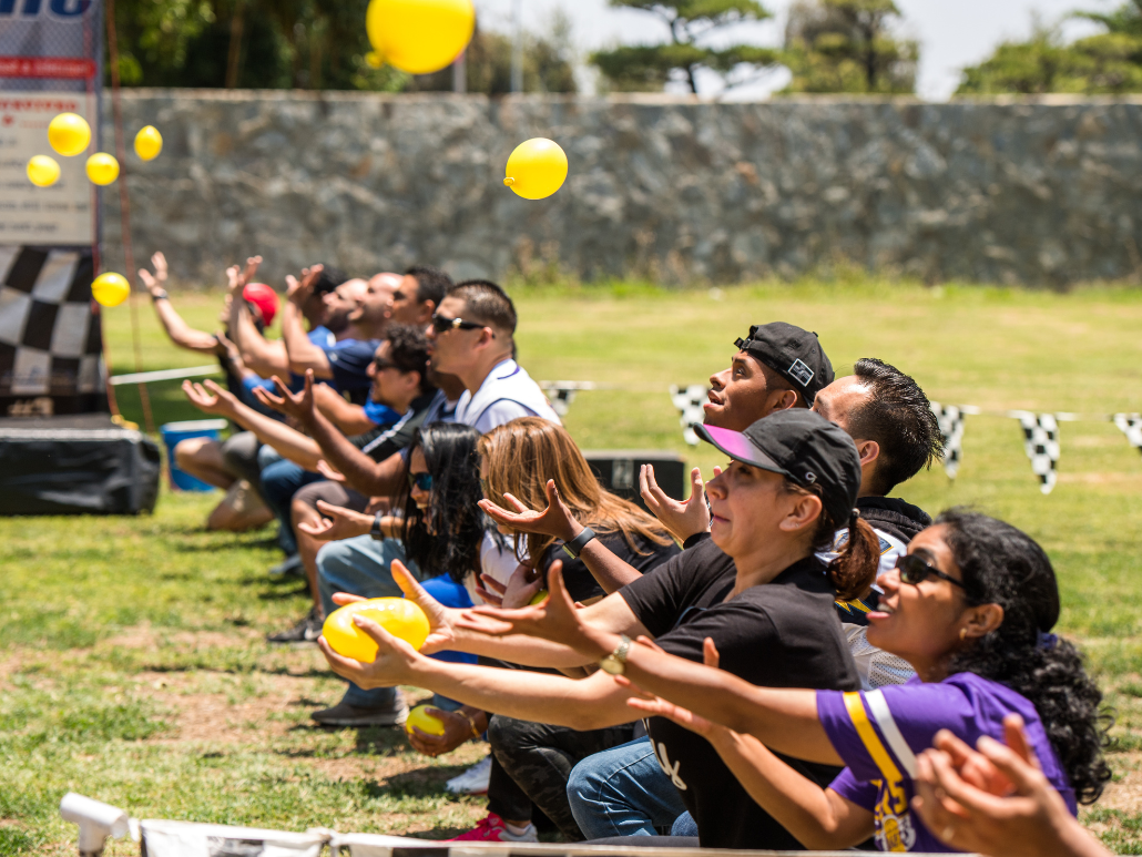 Water Balloon Toss - Insurance Picnic Case Study