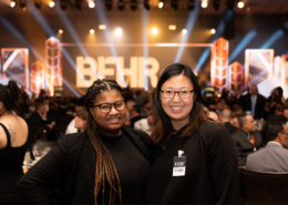 Event Solutions Staff Posing for the Camera at BEHR's 2024 Sales Conference in Las Vegas