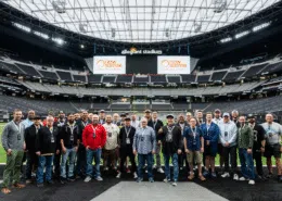 BEHR's Team at Allegiant Stadium During 2025 Conference Excursion