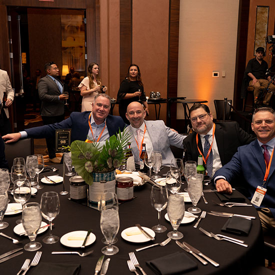 Staff at Dinner Party during BEHR's 2024 Sales Meeting in Las Vegas