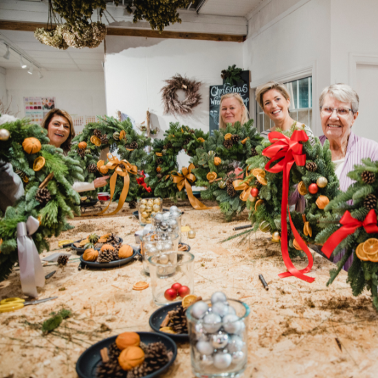 Wreath Making Contest